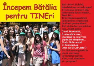Afis Batalia pentru tineri 2017