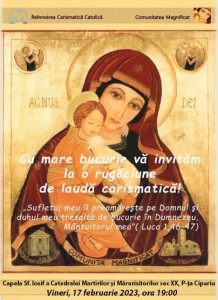 Rugaciune cu lauda carismatica