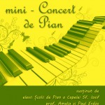 afis concert pian